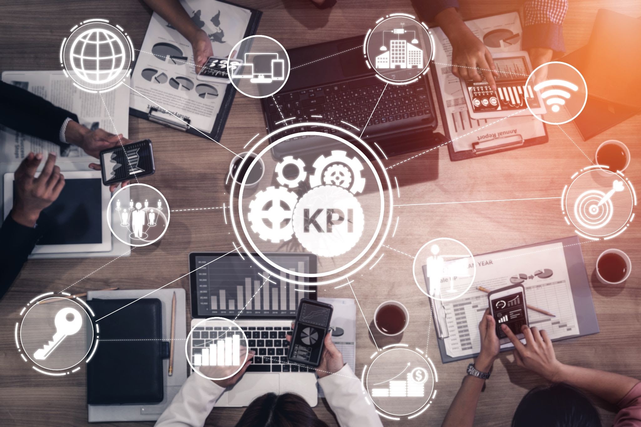 Defining sales metrics or KPIs is the first step in a data-driven sales approach