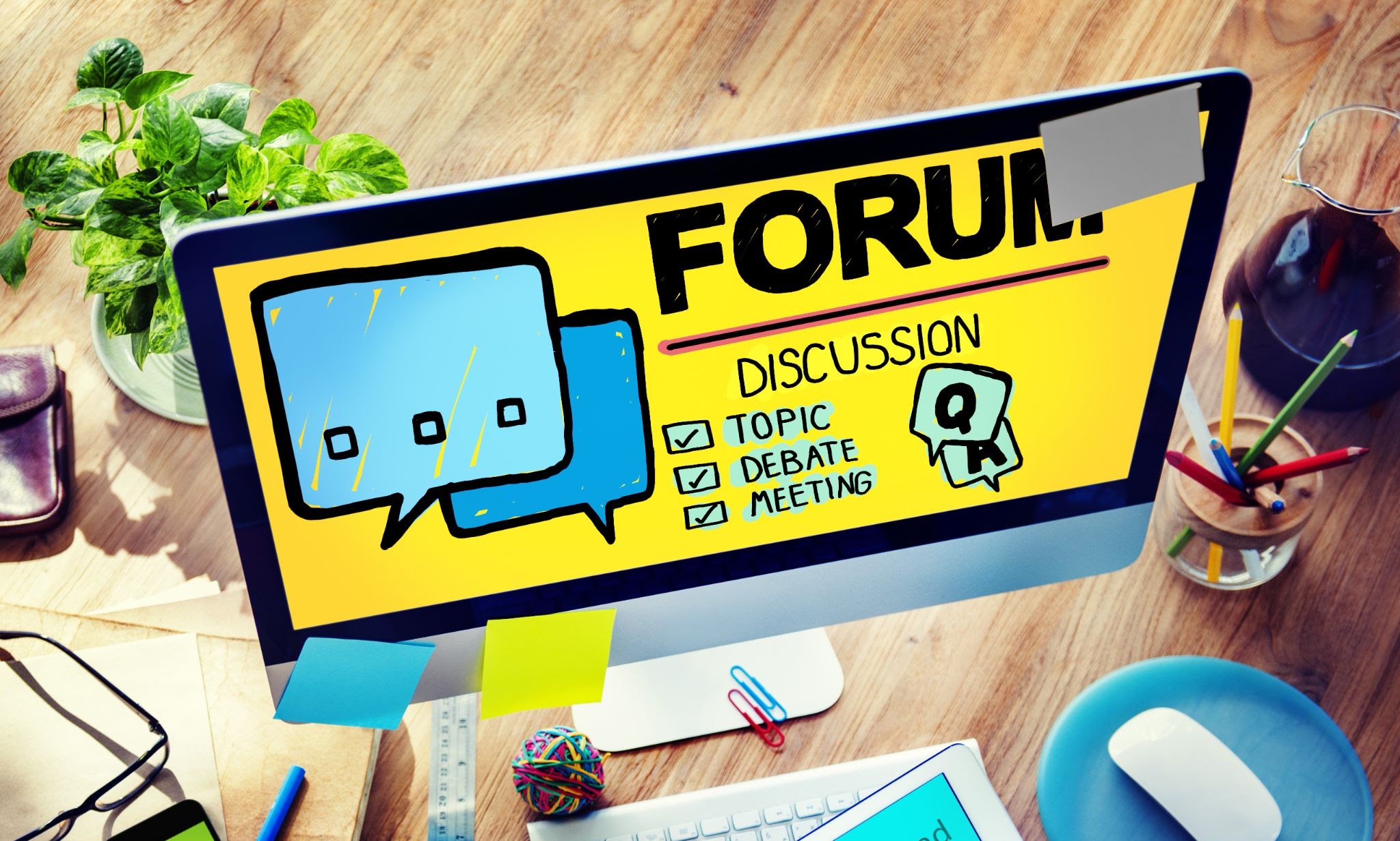 Discussion forums are a great way to engage your members