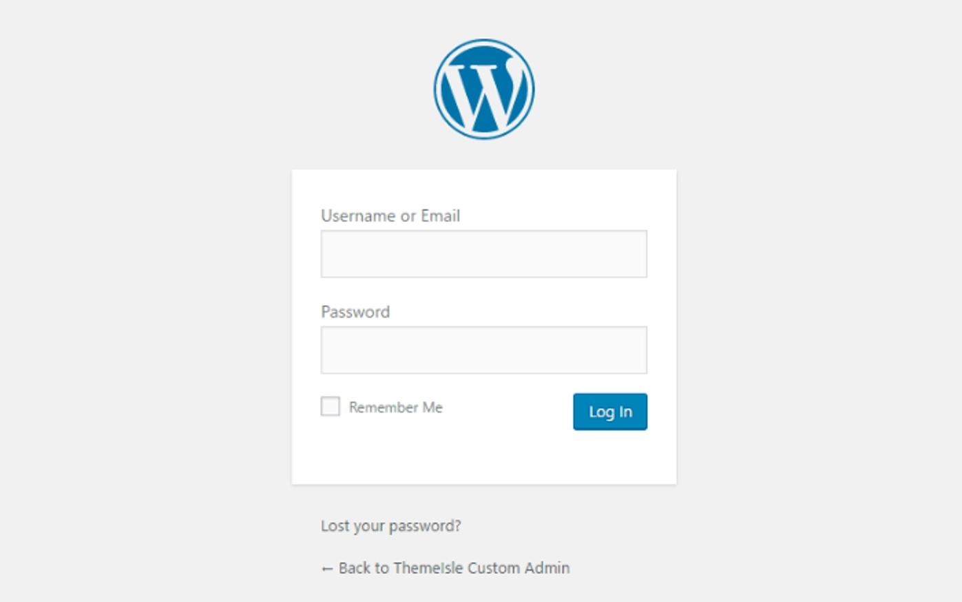 Customize your WordPress admin page