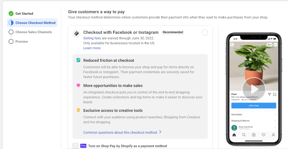 Facebook Offers the Checkout Functionality To Enable In-app Payments.