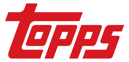 Topps logo in red