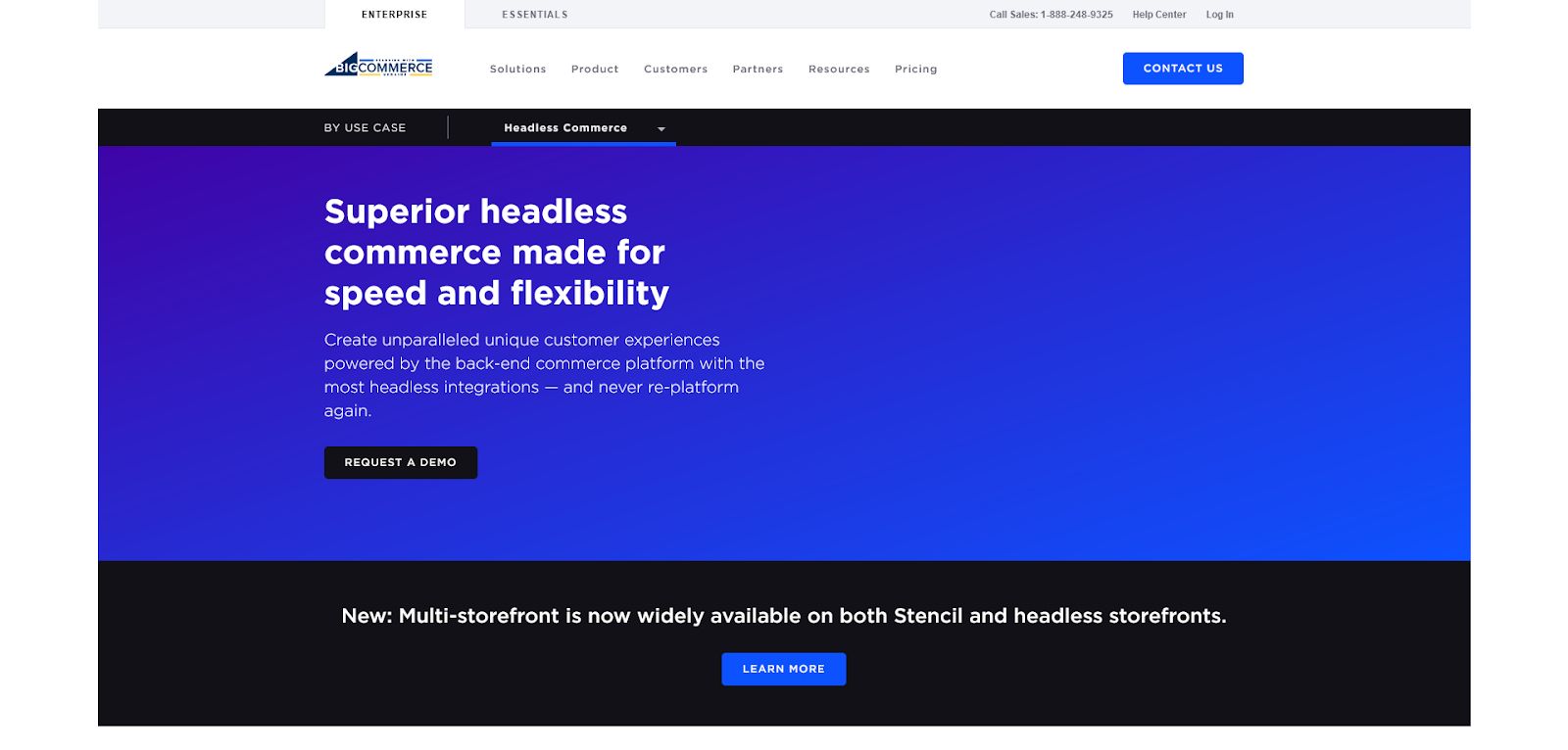 BigCommerce headless ecommerce platform