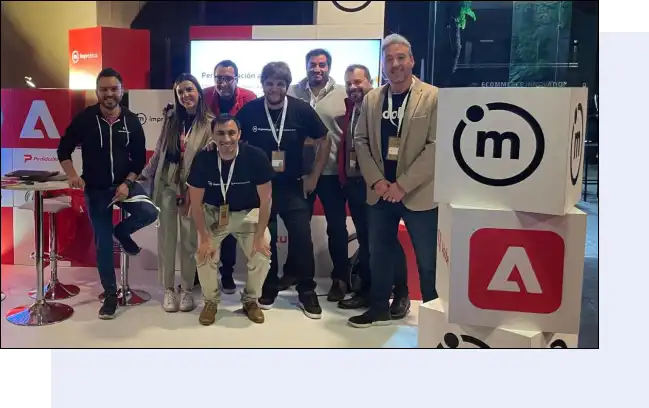 Improntus staff posing for a photo.